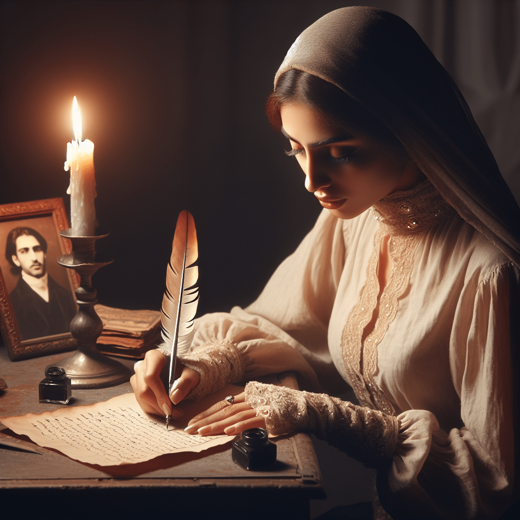 Mi esposo leyendo una carta de amor con una sonrisa en su rostro.