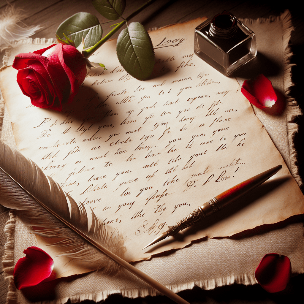 Leyendo con amor y emoción.