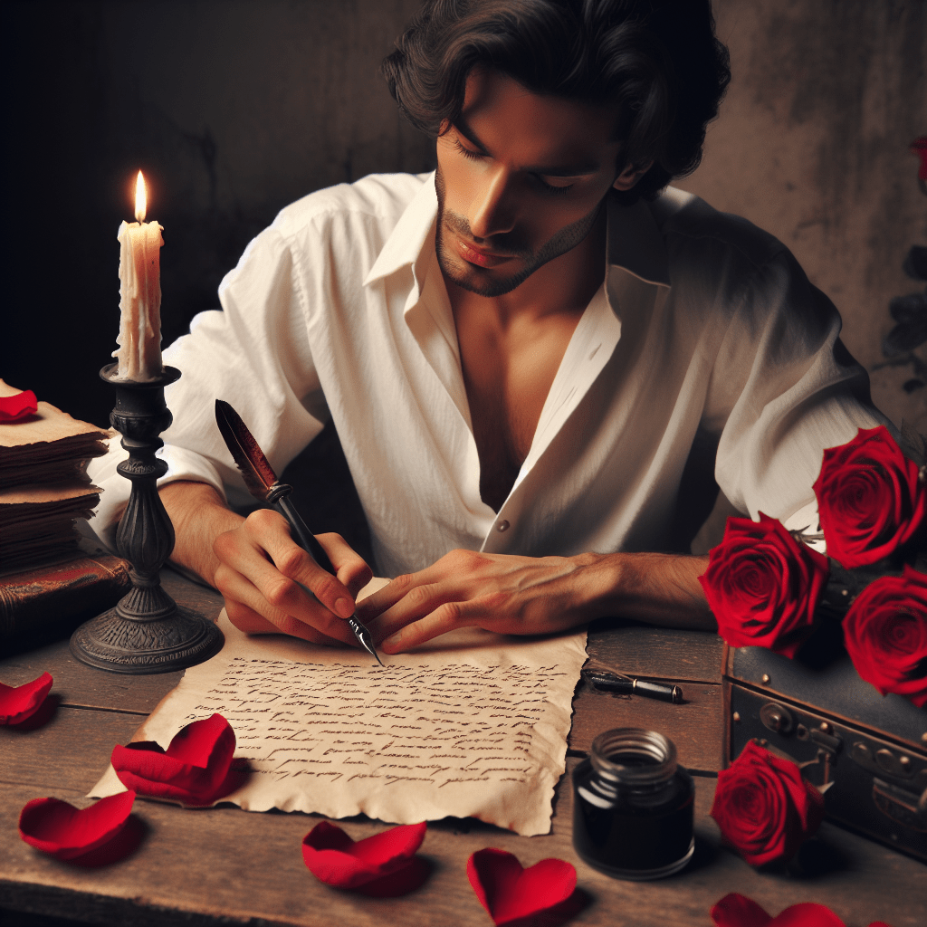 Mi amor leyendo una carta con una sonrisa en su rostro.