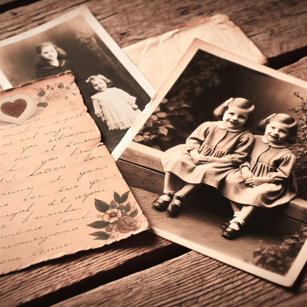 Mi hermana sonríe mientras lee una carta de amor. ¡Qué romántica!